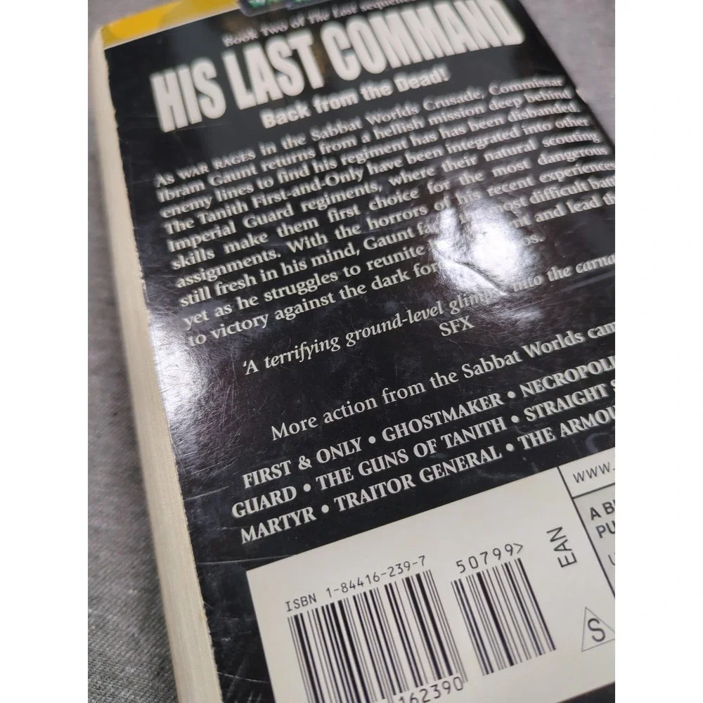 Gaunt's Ghosts Books 7-8-9 & 13 by Dan Abnett Warhammer‎ 40K